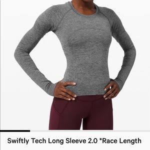 Lulu swifty tech long sleeve race length